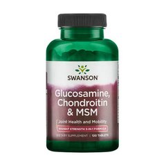 Glucosamine, Chondroitin & MSM 120 tab