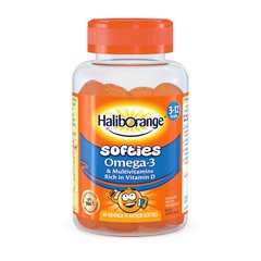 Softies Omega-3 & Multivitamins 60 softies