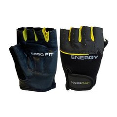 Fitness Gloves Black-Yellow