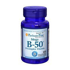 Mega B-50 B-Complex Vitamin 100 caplets