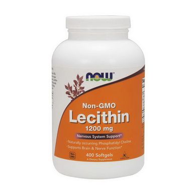 Lecithin 1200 mg Non - GMO 400 softgels
