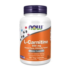 L-Carnitine 500 mg purest form 180 veg caps