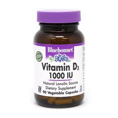 Vitamin D3 1000 IU (25 mcg) 90 veg caps
