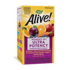 Alive! Women's 50+ Ultra Potency 60 tab