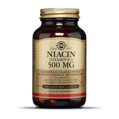 Niacin 500 mg 100 veg caps