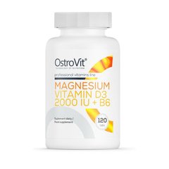 Magnesium + Vitamin D3 + B6 120 tab