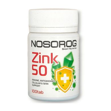 Zinc 50 mg 100 tab