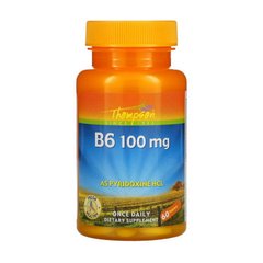 Vitamin B6 100 mg 60 tab