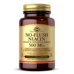 No-Flush Niacin 500 mg 50 veg caps