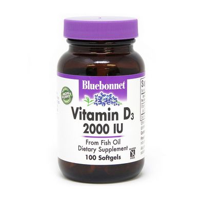 Vitamin D3 2000 IU (50 mcg) 100 softgels