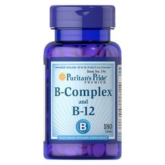 Vitamin B-Complex And Vitamin B-12 180 tablets