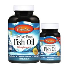 The Very Finest Fish Oil 120+30 soft gels