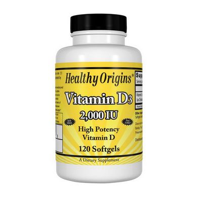 Vitamin D3 2000 IU 120 softgels