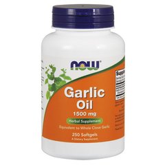 Garlic Oil 1500 mg 250 softgels