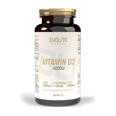 Vitamin D3 4000 IU 120 sgels