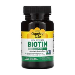 Biotin 5 mg 120 veg caps