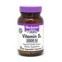 Vitamin D3 5000 IU (125 mcg) 60 veg caps