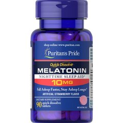 Quick Dissolve Melatonin 10 mg 90 tabs
