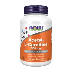 Acetyl-L-Carnitine 500 mg 100 veg caps
