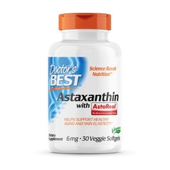 Astaxanthin with Asta Real 6 mg 30 veg softgels