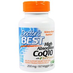 CoQ10 200 mg high absorption 60 veg caps