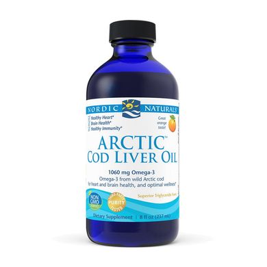 Arctic Cod Liver Oil 1060 mg Omega-3 237 ml