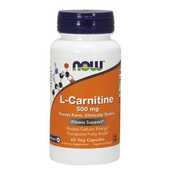 L-Carnitine 500 mg 60 veg caps