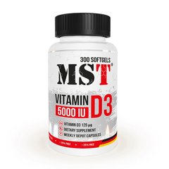 Vitamin D3 5000 IU (125 mcg) 300 softgels