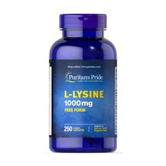 L-Lysine 1000 mg free form 250 caplets
