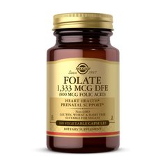 Folate 1,333 MCG DFE (Folic Acid 800 mcg) 100 veg caps