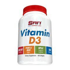 Vitamin D3 5000 IU 180 softgels