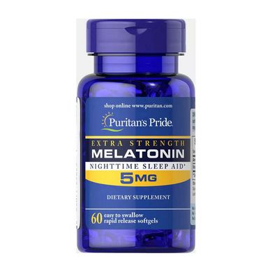 Melatonin 5 mg 60 softgels
