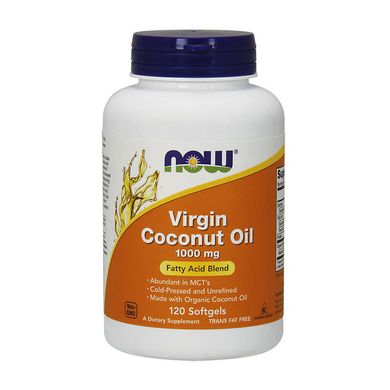 Virgin Coconut Oil 1000 mg 120 softgels