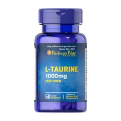 L-Taurine 1000 mg free form 50 caplets