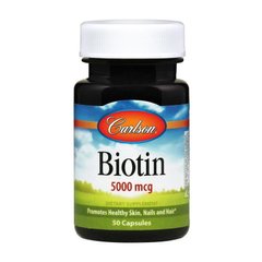 Biotin 5000 mcg 50 caps