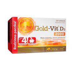 Gold-Vit D3 2000 120 tab
