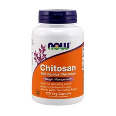 Chitosan 500 mg plus Chromium 120 veg caps