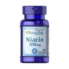 Niacin 100 mg 100 tabs
