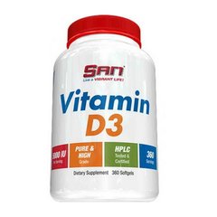 Vitamin D3 5000 IU 360 softgels