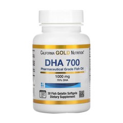 DHA 700 30 fish gelatin softgels