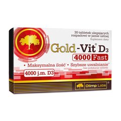 Gold-Vit D3 Fast 4000 j.m. 30 tab
