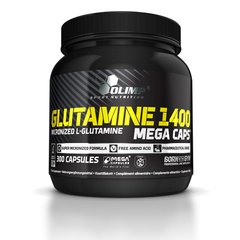 L-Glutamine 1400 mega caps 300 caps