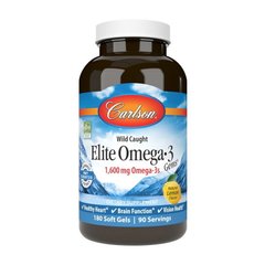 Elite Omega 3 1,600 mg 180 soft gels