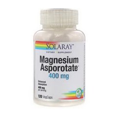 Magnesium Asporotate 400 mg 120 veg caps