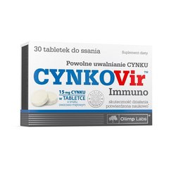 Zinc Immuno 15 mg cynku 30 tab