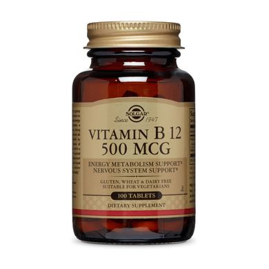 Vitamin B 12 500 mcg 100 tabs