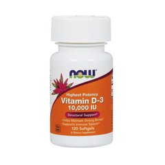 Vitamin D-3 250 mcg (10,000 IU) 120 softgels