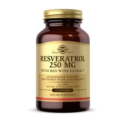 Resveratrol 250 mg with red wine extract 60 softgels