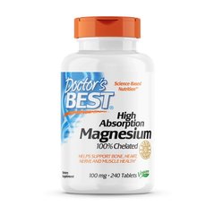Magnesium High Absorption 100 mg 240 tabs