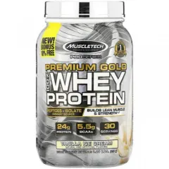 100% Premium Gold Whey Protein 907 g